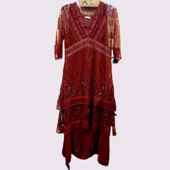 Nataya Purple High Low Dress - Picture 8 of 13